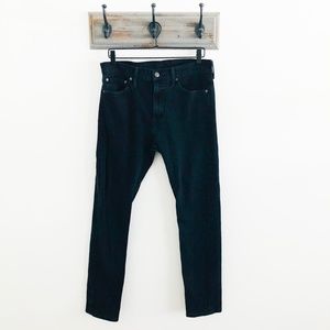 Levis Strauss Black Skinny Jeans 32x32